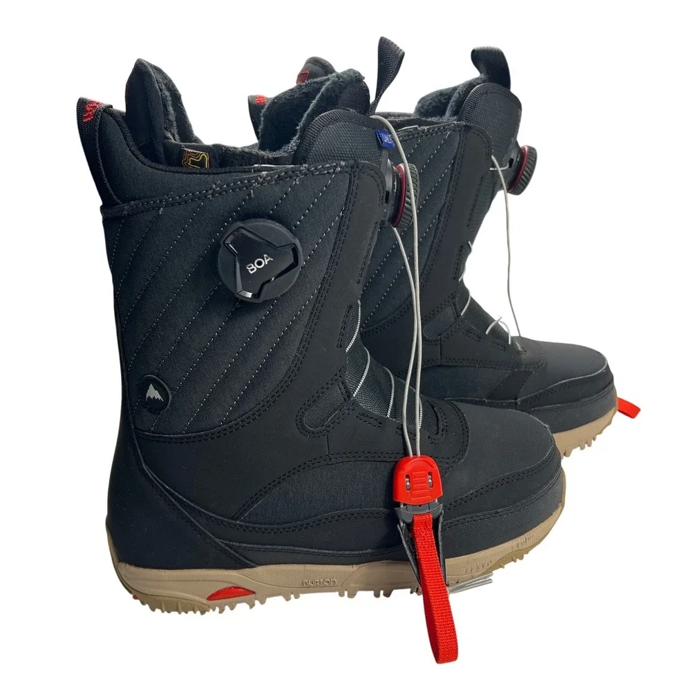 Burton Limelight BOA Women's Snowboard Boots Size 7.5 Black WORN ONCE EUC